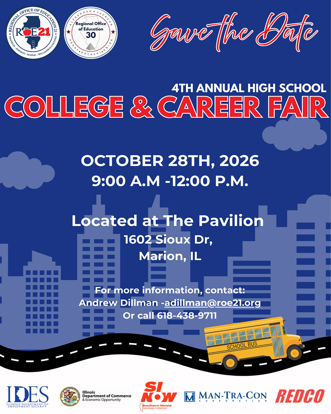 2026 ROE College & Career Fair Flyer