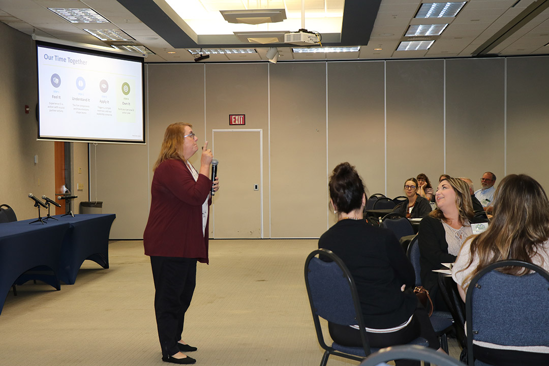 Amy Murphy, Technical Specialist, Illinois Manufacturing Excellence Center (IMEC), presents “LEADING WITH EMOTIONAL INTELLIGENCE: Building Stronger Teams and Workplace Relationships.”