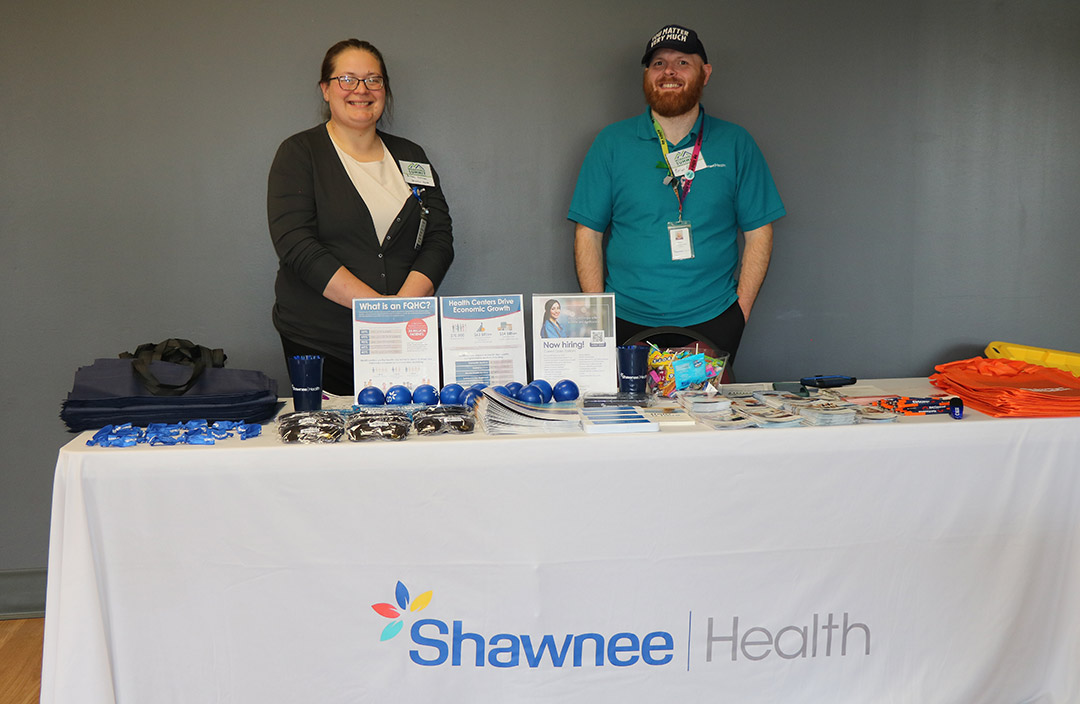 Staff from Shawnee Health attended the summit.